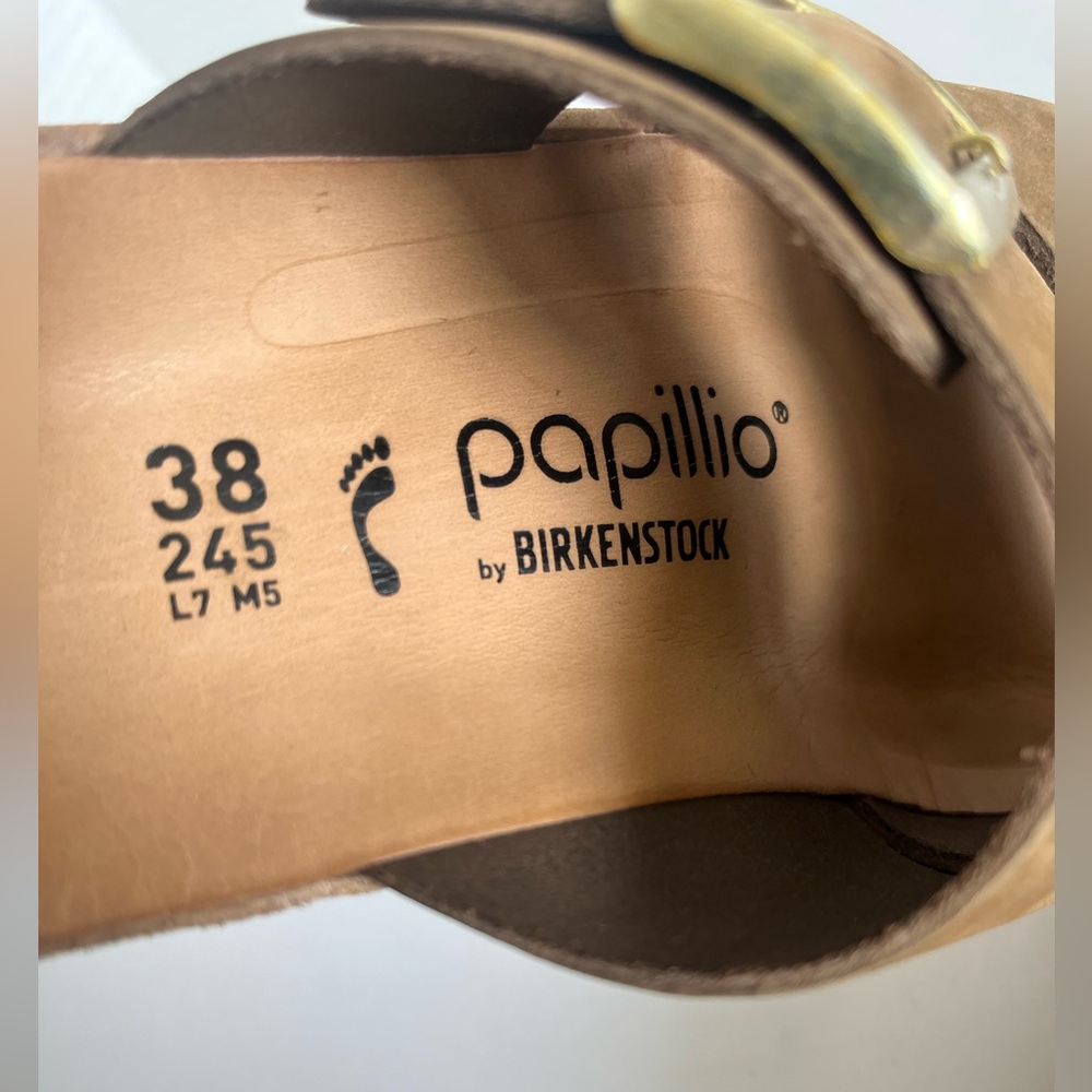 Papillio by Birkenstock Almina in Dark Tea Size 38 - Picture 5 of 12